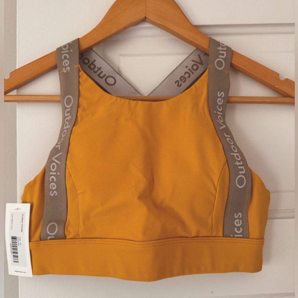 NWT Outdoor Voices // Snacks Bra in Cider // XS
